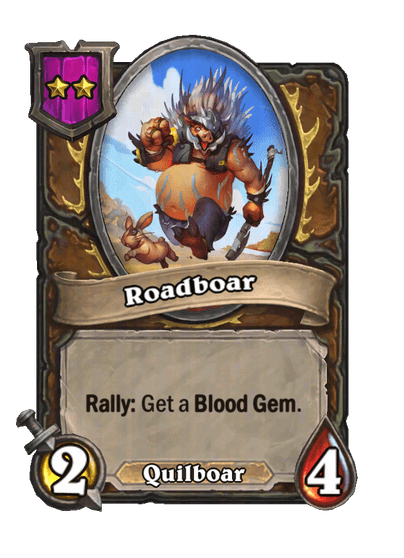 Roadboar Hearthstone kártya