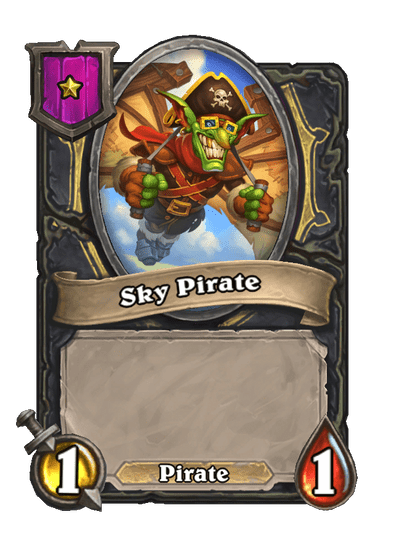 Sky Pirate Hearthstone kártya