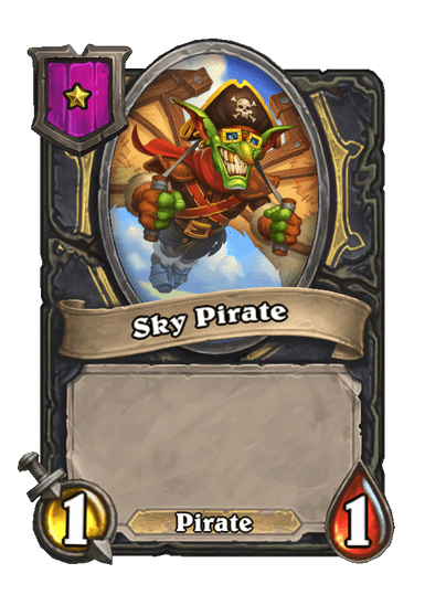 Sky Pirate Hearthstone kártya
