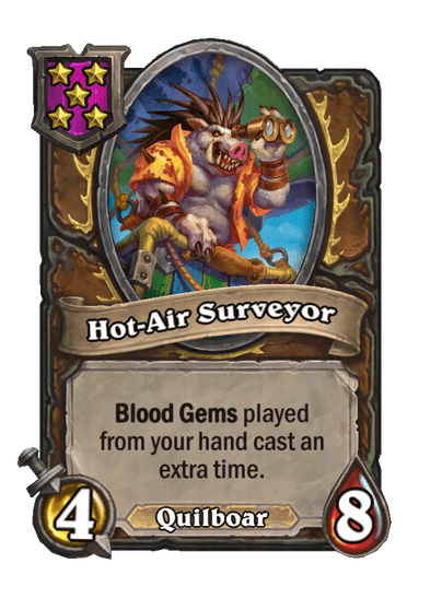 Hot-Air Surveyor Hearthstone kártya
