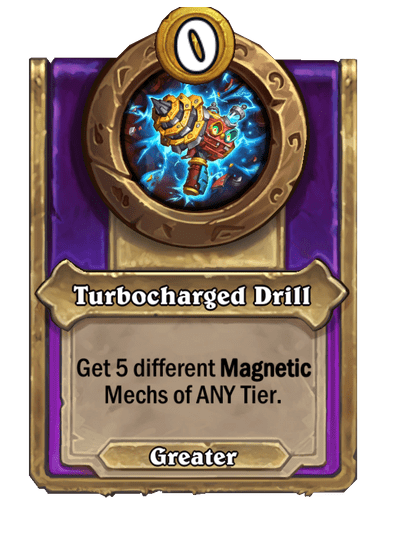 Turbocharged Drill