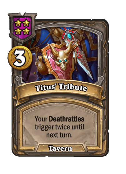 Titus' Tribute