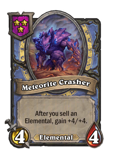Meteorite Crasher Hearthstone kártya