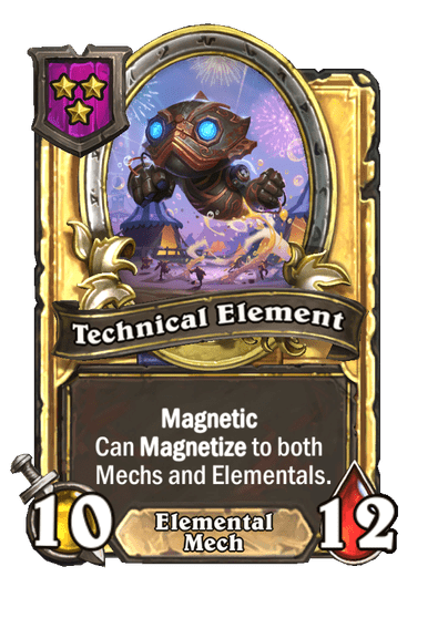 Technical Element Hearthstone kártya