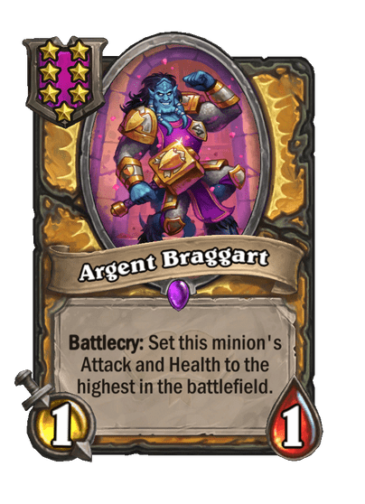 Argent Braggart Hearthstone kártya