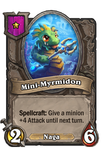 Mini-Myrmidon Hearthstone kártya