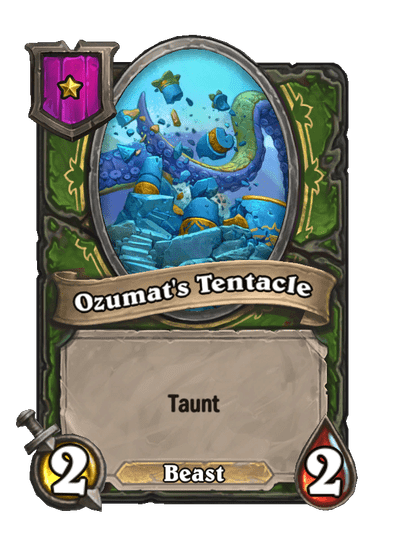 Ozumat's Tentacle Hearthstone kártya