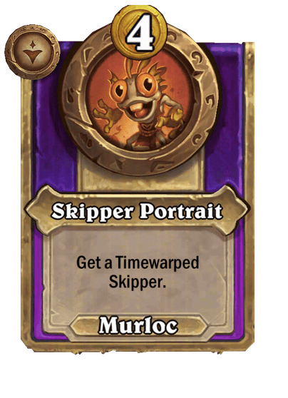 Skipper Portrait Hearthstone kártya