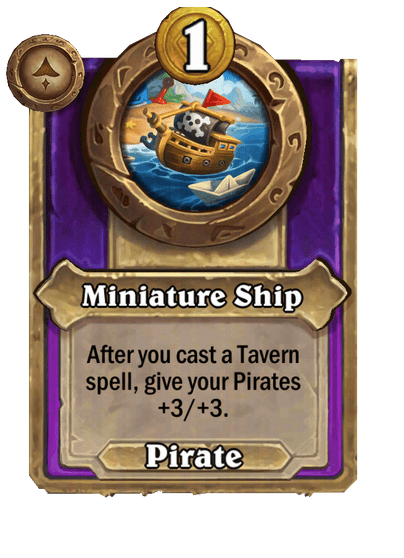 Miniature Ship
