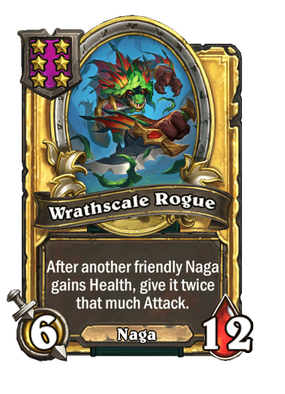 Wrathscale Rogue Hearthstone kártya