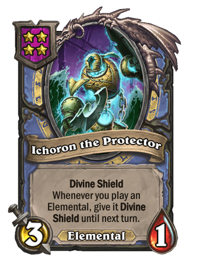 Ichoron the Protector Hearthstone kártya