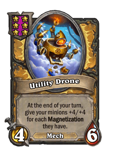 Utility Drone Hearthstone kártya