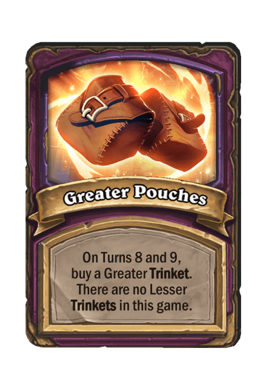 Greater Pouches Hearthstone kártya