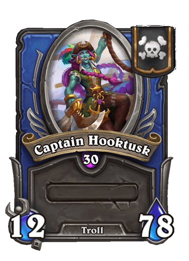 Captain Hooktusk Hearthstone kártya