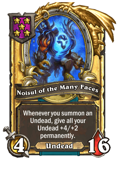 Noisul of the Many Faces Hearthstone kártya