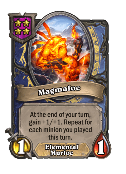 Magmaloc Hearthstone kártya