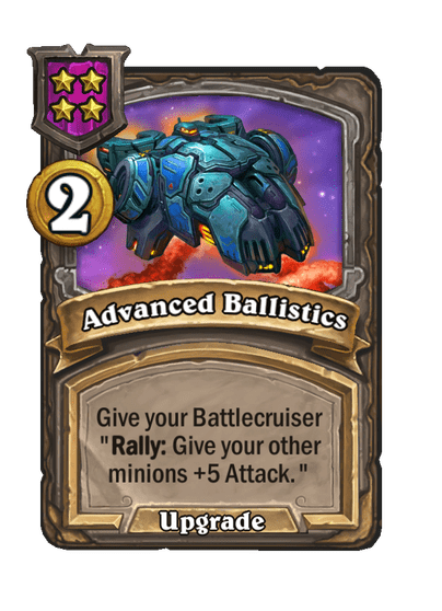 Advanced Ballistics Hearthstone kártya