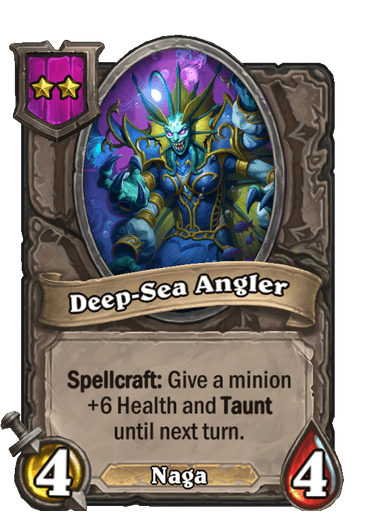 Deep-Sea Angler Hearthstone kártya