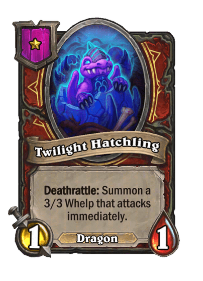 Twilight Hatchling Hearthstone kártya