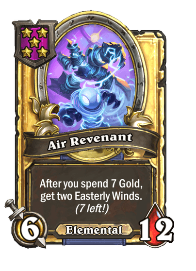 Air Revenant Hearthstone kártya