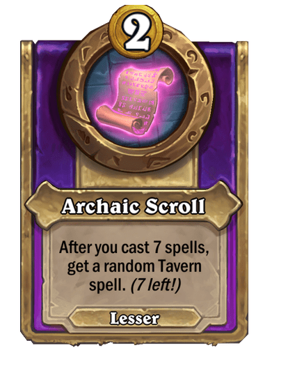 Archaic Scroll