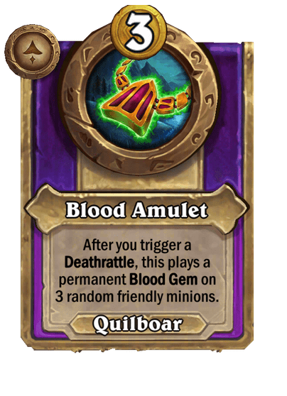Blood Amulet