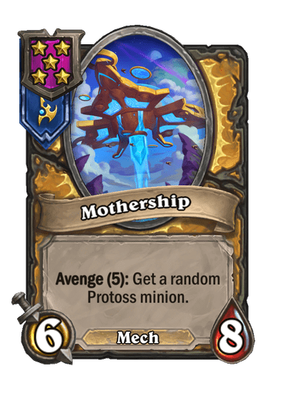 Mothership Hearthstone kártya