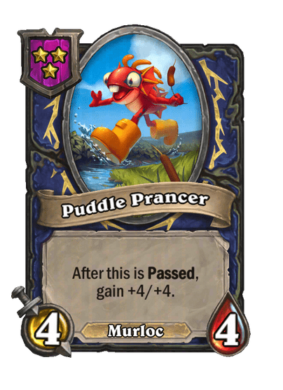 Puddle Prancer Hearthstone kártya