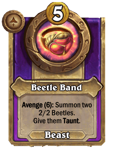 Beetle Band Hearthstone kártya