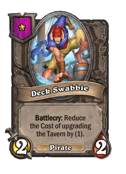 Deck Swabbie Hearthstone kártya