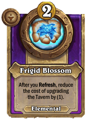 Frigid Blossom Hearthstone kártya