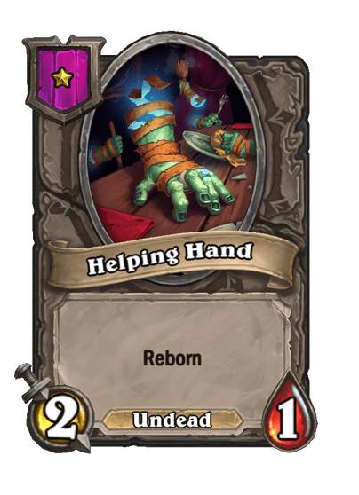 Helping Hand Hearthstone kártya