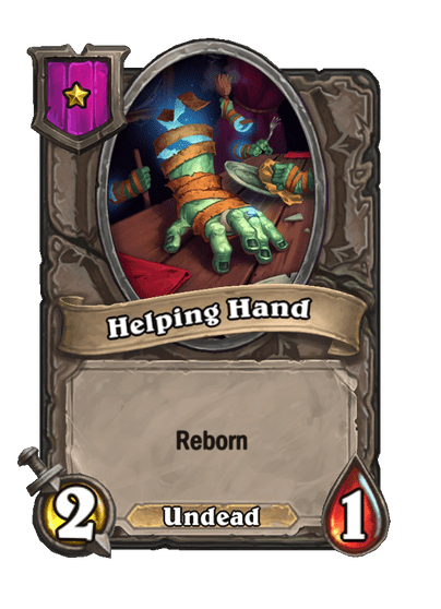 Helping Hand Hearthstone kártya