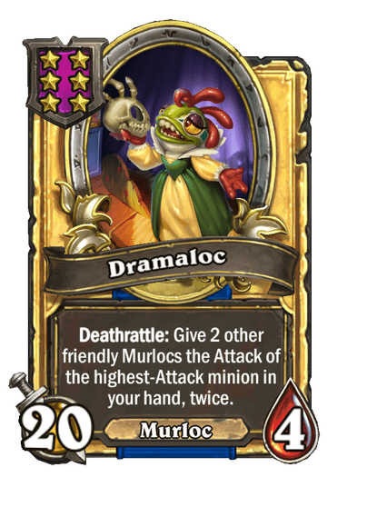 Dramaloc Hearthstone kártya