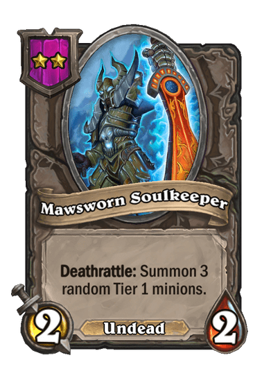 Mawsworn Soulkeeper Hearthstone kártya