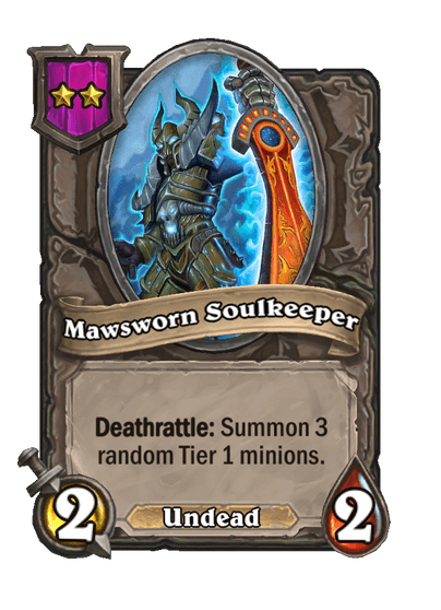 Mawsworn Soulkeeper Hearthstone kártya