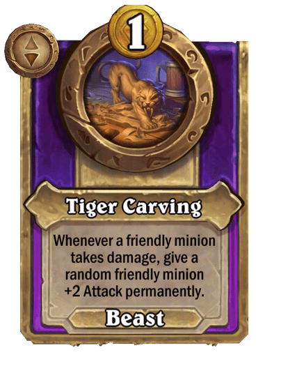 Tiger Carving