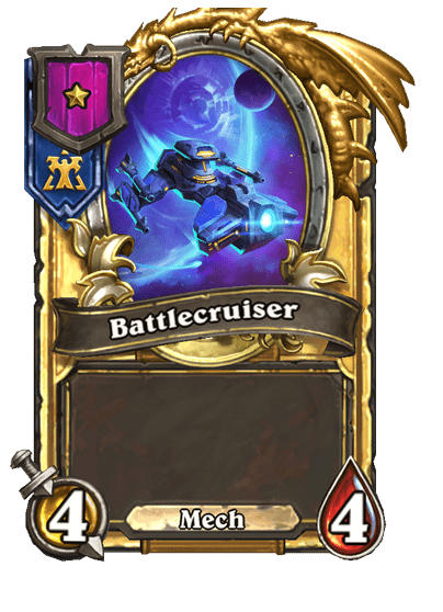 Battlecruiser Hearthstone kártya