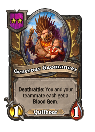Generous Geomancer
