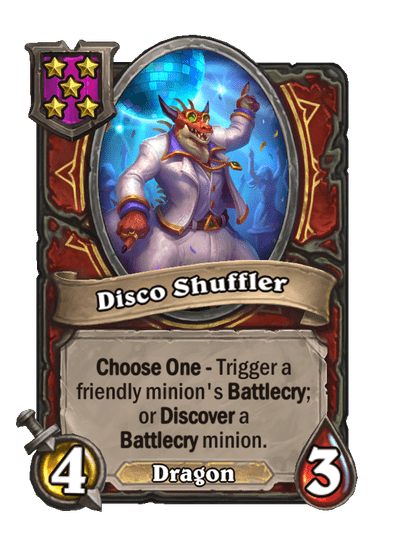 Disco Shuffler Hearthstone kártya