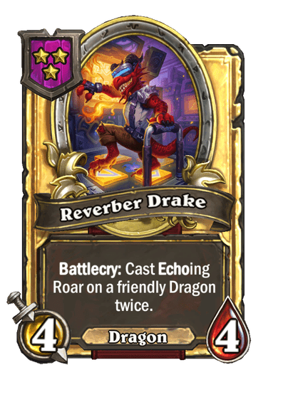 Reverber Drake Hearthstone kártya