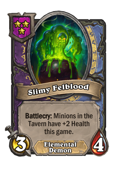 Slimy Felblood Hearthstone kártya