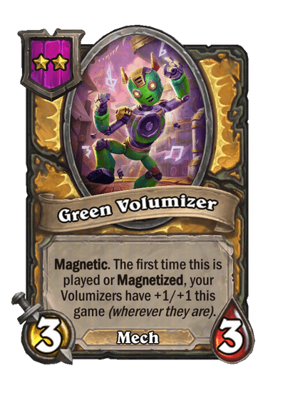 Green Volumizer Hearthstone kártya