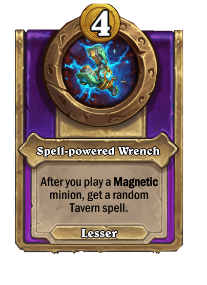 Spell-powered Wrench