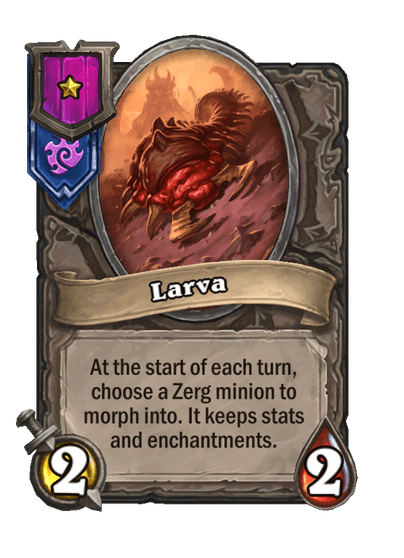 Larva Hearthstone kártya