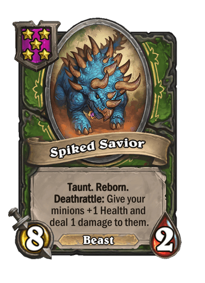 Spiked Savior Hearthstone kártya