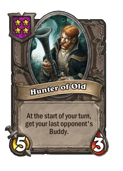 Hunter of Old Hearthstone kártya