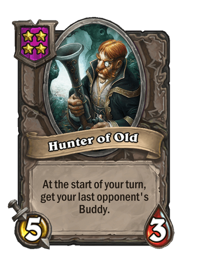 Hunter of Old Hearthstone kártya