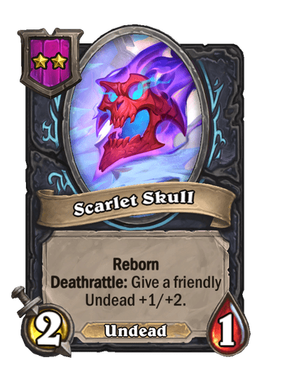 Scarlet Skull Hearthstone kártya