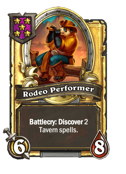 Rodeo Performer Hearthstone kártya